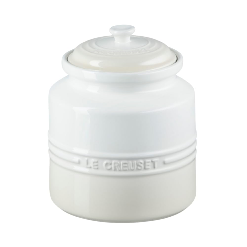 Le Creuset Meringue Stoneware 2.4L Biscuit Jar