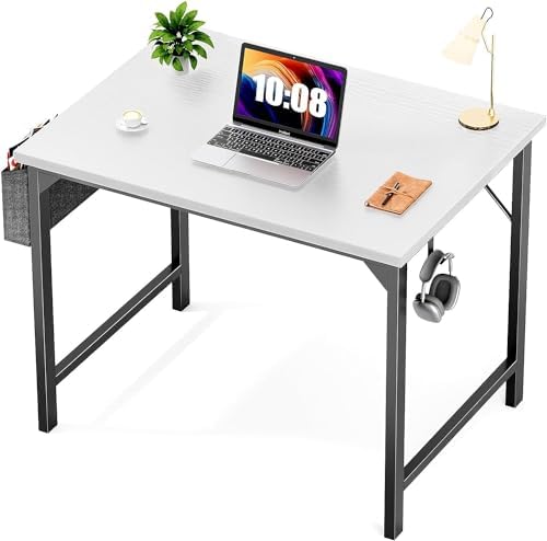 Amazon.com: Sweetcrispy Small Computer Office Desk 32 Inch Kids Student ...