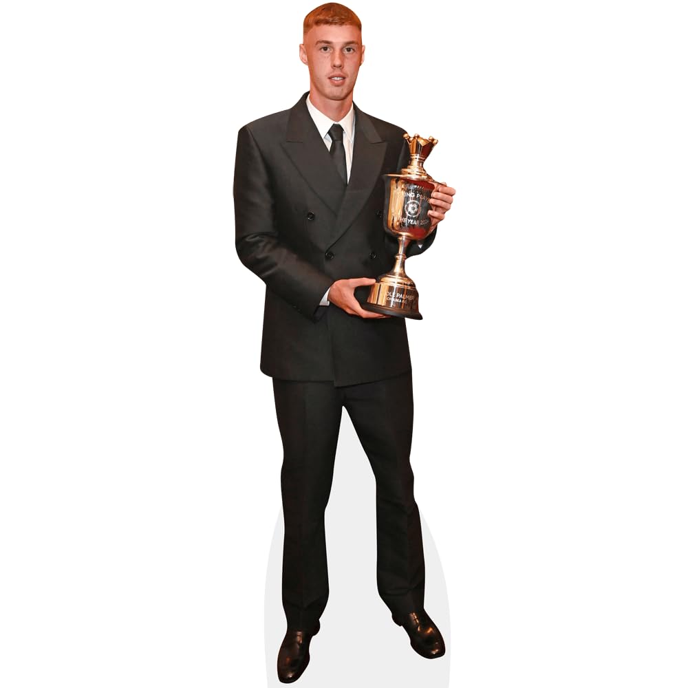 Celebrity Cutouts Life Size Cutout Cole Palmer (Trophy)