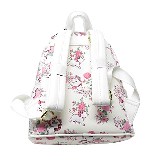 Loungefly Disney The Aristocats Marie Floral Allover-Print Mini Backpack WDBK0335 by Loungefly - Used condition - US$73.68