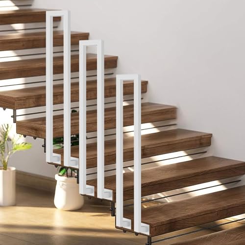 Barre de support de sécurité blanche en fer forgé pour intérieur