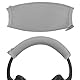 GEEKRIA Kopfbandabdeckung aus flexiblem Stoff, kompatibel mit Bose QuietComfort QC 15, QC2 Kopfhörern, schweißbeständig, Ersatz-Reparaturteil, einfache DIY-Installation (Grau)