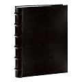 Pioneer Sewn Bonded Leather BookBound Bi-Directional Photo Album, Holds 300 4x6" Photos, 3 Per Page. Color: Black.