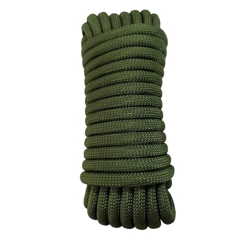 HUtzpah Corde d'escalade de 10mm Corde Statique de 30m pour Sauvetage en Hauteur Bateau Parachute...