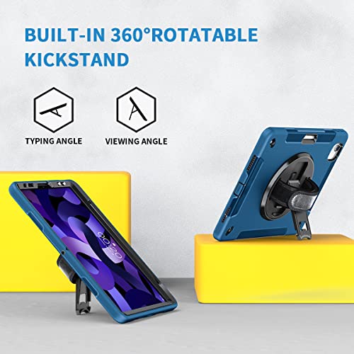 Protection antichoc pour iPad Air 5 avec support résolvant les risques de chute - 6