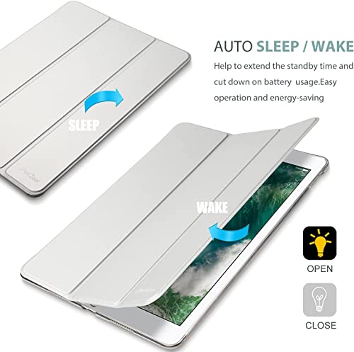 Smart Case for iPad Pro 10.5 (2017) A1701, A1709 - iPad Air 3 (2019) A2152, A2123, A2153, A2154 - Silver - Image 2