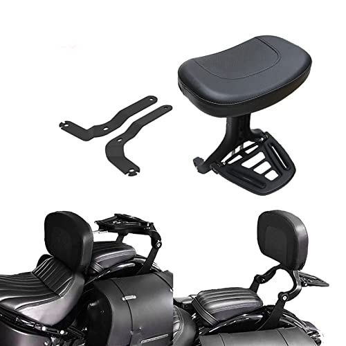 Dossier Noir Harley Street 750 Réglable et Polyvalent pour Conducteur Passager 2015-2018