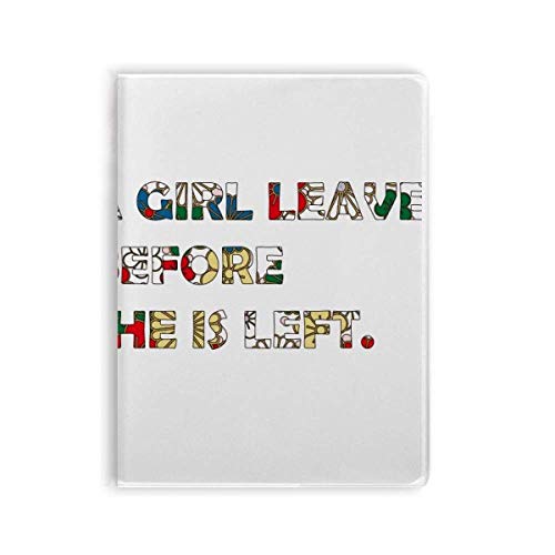 Carnet de notes tendance Girls Art déco une idée cadeau originale avec couverture souple