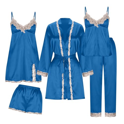 Lingerie de sexy pour femmes et ensemble pyjama cinq pièces pour vos soirées cocooning