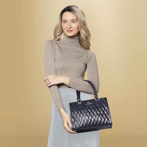 Image of Lavie Women's Stitch Shelly Medium Satchel Bag | Ladies Purse Handbag