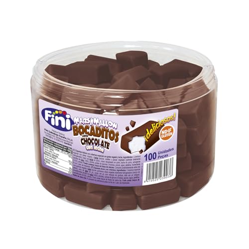 BOCADITOS MARSHMALLOW CHOCOLATE CON LECHE 100 UDS