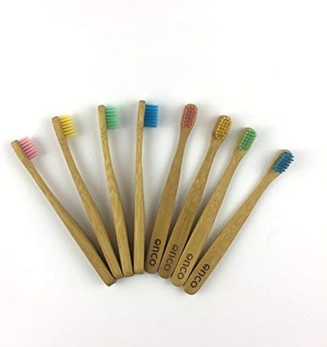 Onco Bamboo Toothbrush - Pack of 4 toothbrushes (Kids)