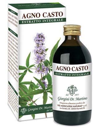 Dr Giorgini Integratore Alimentare, Agno Casto Estratto Integrale Liquido Analcoolico - 200 ml