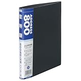 住所録 バインダー式 アドレス800 A5 ブラック