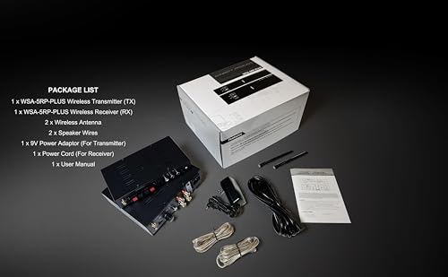 Dynasty PROAUDIO WSA-5RP-PLUS Wireless Surround Sound Rear Speakers Kit with 2 x 100W Amplifier Built-in (Metal Chassis Design) - Thumbnail 4