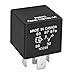 P6SDT FOAB-14B192-AA Automotive Relay (Pack of 4) – 40A 12VDC 5-Pin OEM Replacement F0AB-14B192-AA RY116 for Ford Electrical Systems