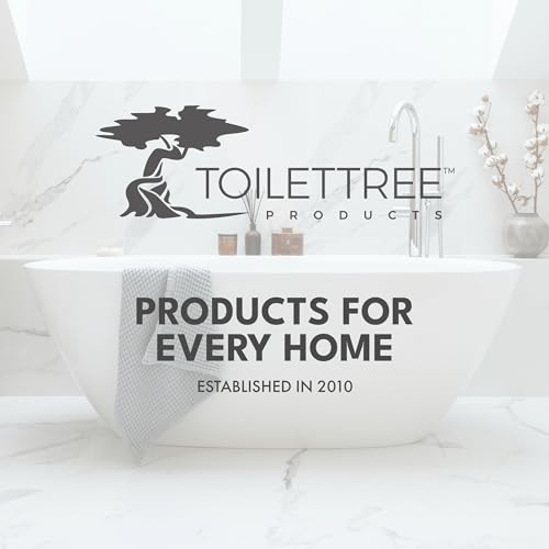 Image of ToiletTree Products Modern Deluxe Freestanding Toilet Brush and Plunger Combo 2 Pack