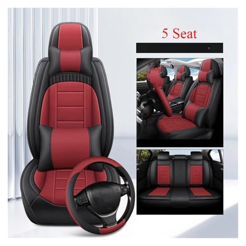Housse de siège pour Mitsubishi Eclipse et Lancer finition premium bicolore sport