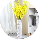 ✅ 【Hochwertiges Keramikmaterial】 Hergestellt aus 100% Premium-Keramik, gebrannt bei 1300 Grad hoher Temperatur für zusätzliche Festigkeit. Langlebig und rissfest für eine längere Lebensdauer. Glatte Oberfläche mit flacher und unglasierter Unterseite für Stabilität. Das Innere ist ebenfalls glasiert, so dass es verwendet werden kann, um Wasser für frische Blumen zu halten.
