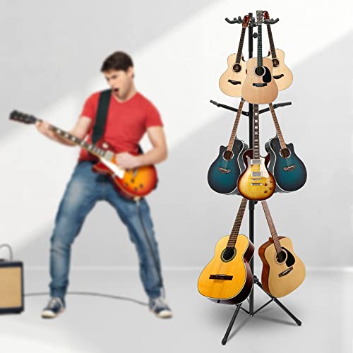 Lilyeriy Support de guitare universel à 3 niveaux – Style vertical – Support pour trépied pour ukulélé acoustique, ukulélé et basse – Support de guitare - Les Beatles, Paul McCartney, John Lennon, RIngo Starr, George Harrison Lilyeriy Support de guitare universel à 3 niveaux - Style vertical - Support pour trépied pour ukulélé acoustique, ukulélé et basse - Support de guitare – Image 3