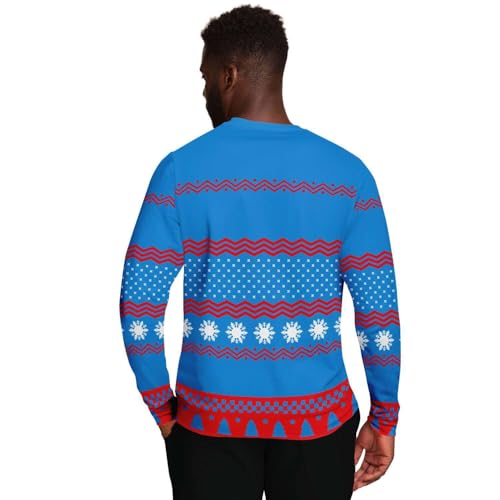 Meowy Christmas Cat Sweatshirt, alternative view 2