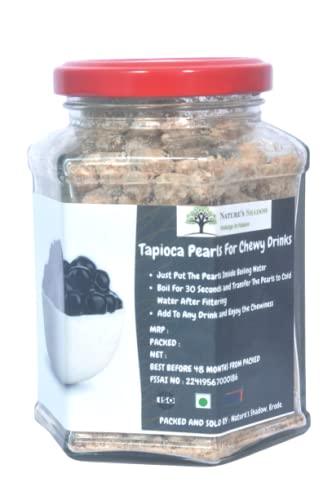Natures Shadow - Tapioca Pearls For Making Chewy Drinks (100 Grams) (B09QS7PYV7) Amazon Price History, Amazon Price Tracker