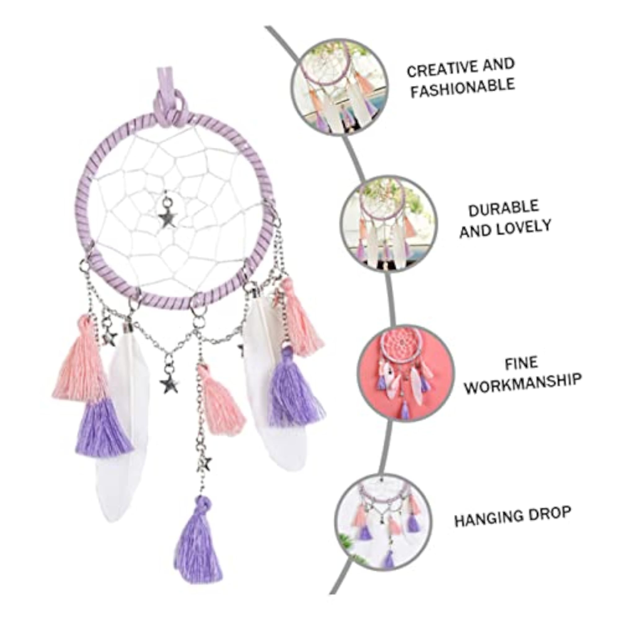 Unique Dream Catcher Art Craft for Bedroom Decor