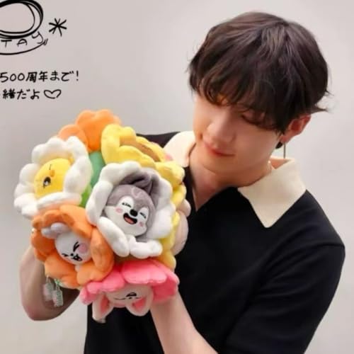 Felix Hyunjin Plush Pencil Case & Coin Purse SKZ Cartoon Merch for Stays (Bbokari)3