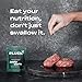 Pluck Zesty Garlic Organ Meat Blend Seasoning | From Grass-Fed & Grass-Finished Pastured Beef Organs with Redmond Real Sea Salt | As Seen on ABC’s Shark Tank | 176 Servings
