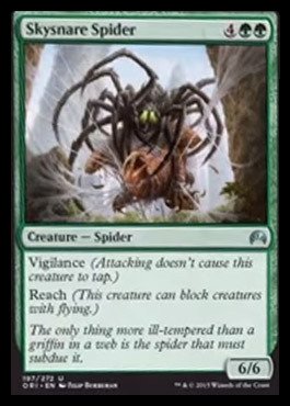 Magic The Gathering - Skysnare Spider - Origins - Single Card - Green - Fantasy - 2015