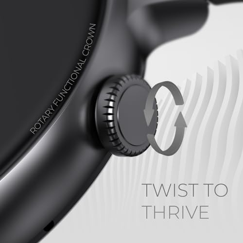 Image of beatXP Evoke Neo 1.43 inch Super AMOLED Display Bluetooth Calling Smart Watch, 466 * 466px, 800 Nits, 60Hz Refresh Rate, 100+ Sports Modes, 24 /7 Health Tracking, AI Voice Assistant, IP67