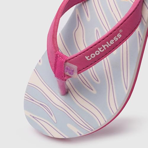 Image of toothless Kids Printed Flip Flop | Soft EVA Sole | Anti-Slip | Comfortable Wear | Lightweight | Durable | Summer Footwear for Boys & Girls | Casual Slippers