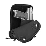 Polaland Concealed Gun Pouch, Multipurpose Carry Pistol Holster Fanny Pack Waist Bag for Handgun...