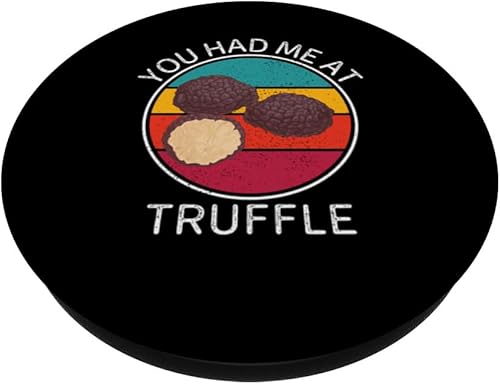 Miniatura 2 de Vintage Truffle You Had Me At Truffle Food Lover PopSockets Standard PopGrip