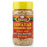 NOH Foods of Hawaii Hawaiian Seasoning Salt (Garlic Herb (Garlic, Onion, Black Pepper), 7 Ounce)