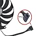 3PCS/ LOT Graphics Card Cooling Fan Replacement for ASUS ROG Strix RTX 3060Ti 3070 3070Ti 3080 3080Ti 3090 Gaming RX 6700XT 6800 95mm CF1010U12S 12V 0.45A 7 Pin Video Card Cooler Fans GPU Fan (Fan-4)