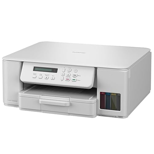 Brother DCP-T583 Imprimante Multifonction Jet d'encre 3 en 1 (Impression, Copie, Scan), Format Tank à Réservoir d'encre, Simple et économique