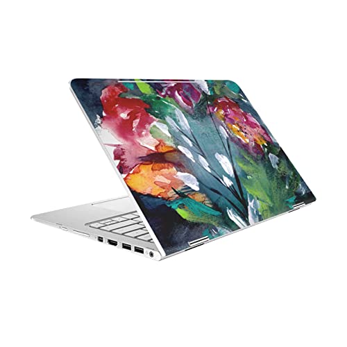 Skin HP Spectre Pro X360 G2 Autocollant Vinyle Nuit Jardin Floral Peau
