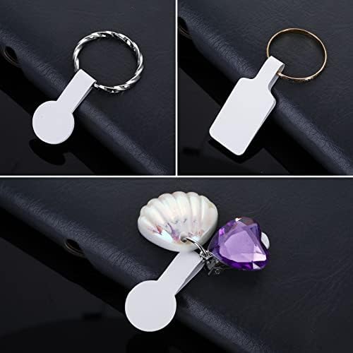 Prasacco 600 Pieces Blank Jewelry Price Stickers Self Adhesive White Jewelry Price Tags Rectangle Round Short Dumbbell Price Labels for Necklace Earring Ring Jewelry Display
