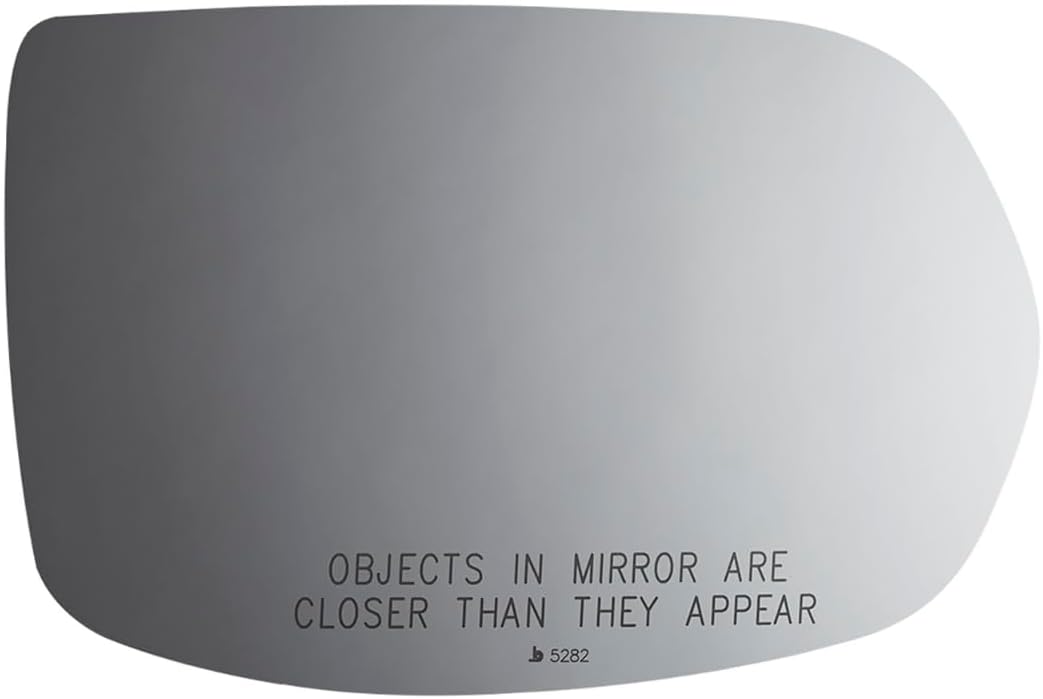 Fits 07-11 CR-V Passenger Side Mirror Glass w/o Backing Plate. Comes with Adhesive Pads, USA.