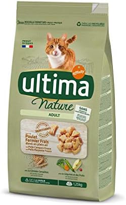Ultima Nature Alimento para Gatos Adultos con Pollo, 1.25kg