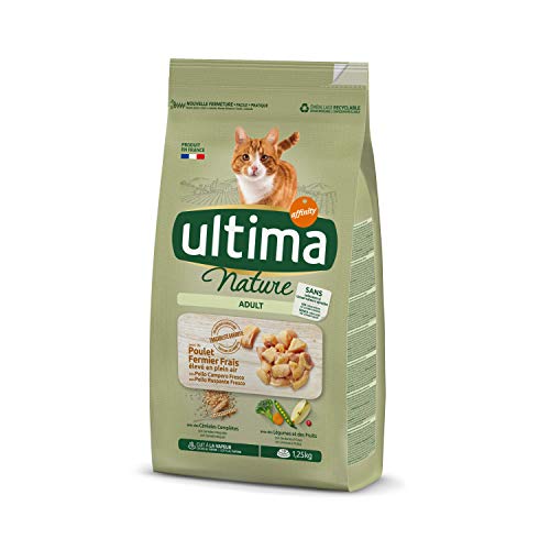 Ultima Nature Alimento para Gatos Adultos con Pollo, 1.25kg