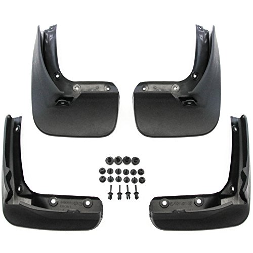 Red Hound Auto Custom Molded Mud Flaps Mud Guards Compatible With 2015-2017 Volkswagen Gti Front & Rear 4Pc Set #TOP19