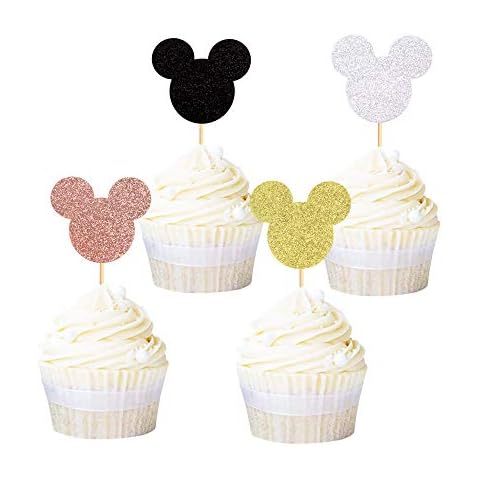 Ercadio Mouse Cupcake Toppers Cover
