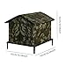 Baoblaze Pet House Cat Sleeping Bed Ornament Lightweight Versatile Weather Resistant Equipment Supplies Kennel for Indoor Kitten Play, L