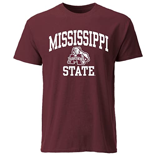 Barnesmith Mississippi State University MSU Bulldogs Short-Sleeve T-Shirt, Spirit, Maroon, Large