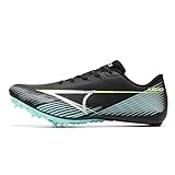 LEOCI Men's Track and Field Spikes Shoes Women's Metal Spikes Lightweight Running and Jumping