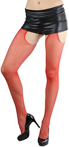Image of ToBeInStyle Women's Suspender Pantyhose