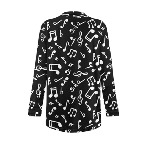 Image of Womens Open Fron Cardigan Sweaters Long Sleeve Tops Daily Coats