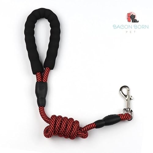 Guia Para Cachorro Porte Médio E Grande Resistente 1.20m Premium (Vermelho)